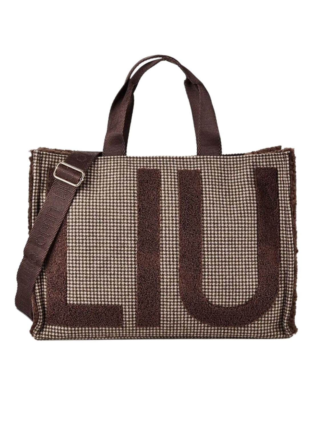 BOLSO MUJER LIUJO TOTE CHECK - T.MORO