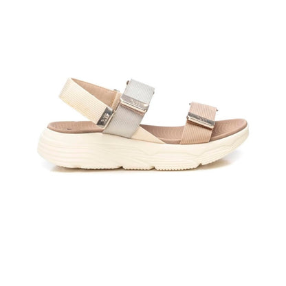 SANDALIAS DE LONA XTI CON VELCRO MUJER