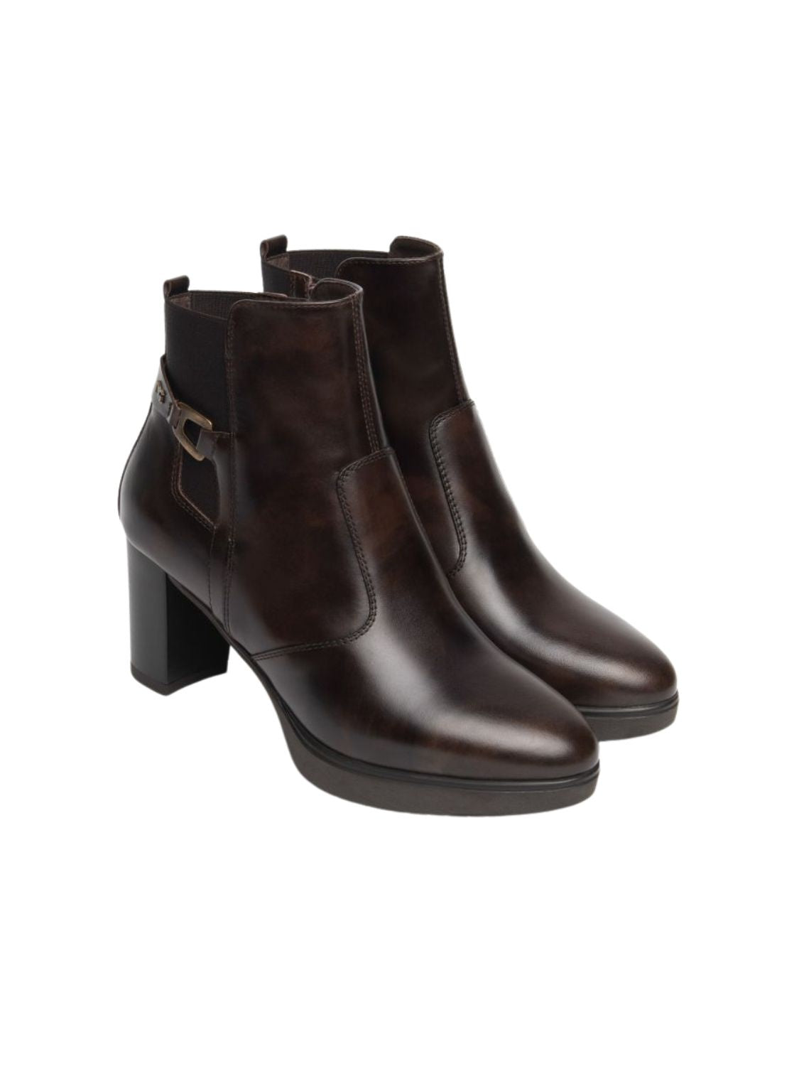 BOTIN TRAVILLA NERO GIARDINI TACON 6 CM.