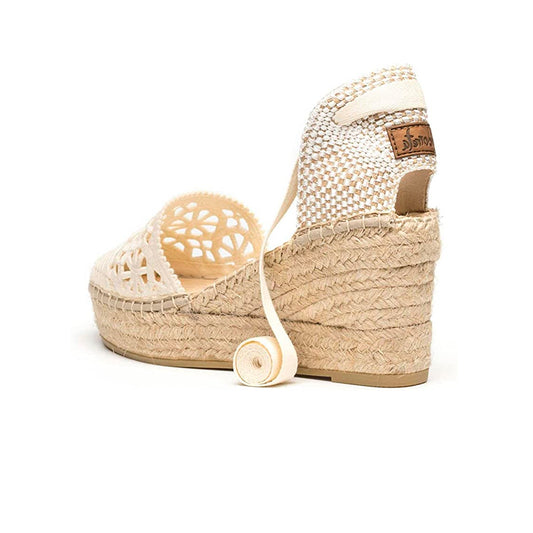 ALPARGATA  VIDORRETA CUÃ‘A YUTE 8 CM.