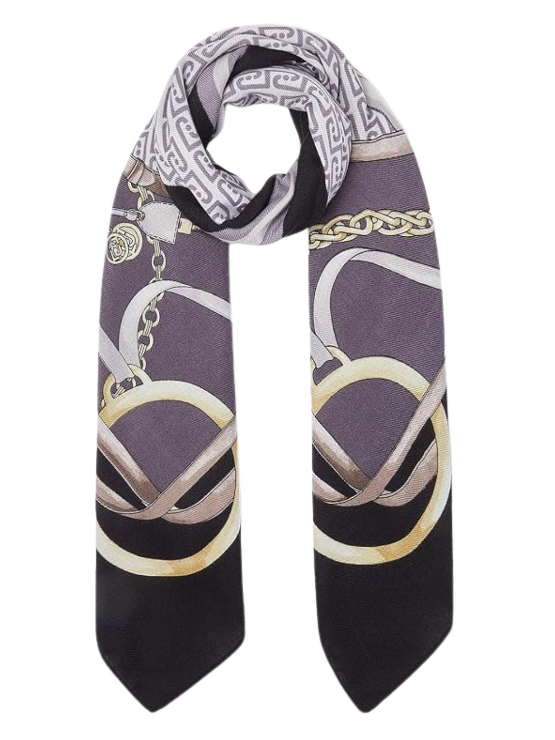 FOULARD MUJER LIUJO METALWARE - NERO