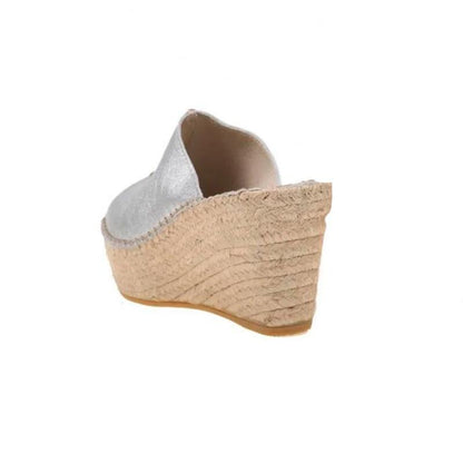 ZUECO VIDORRETA CUÑA YUTE 8 CM MUJER