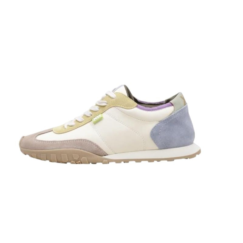 SNEAKER XTI MUJER BEIGE AMARILLO CELESTE CÓMODA
