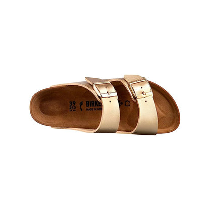 SANDALIA 2 HEBILLAS BIRKENSTOCK ARIZONA BS GOLD MUJER